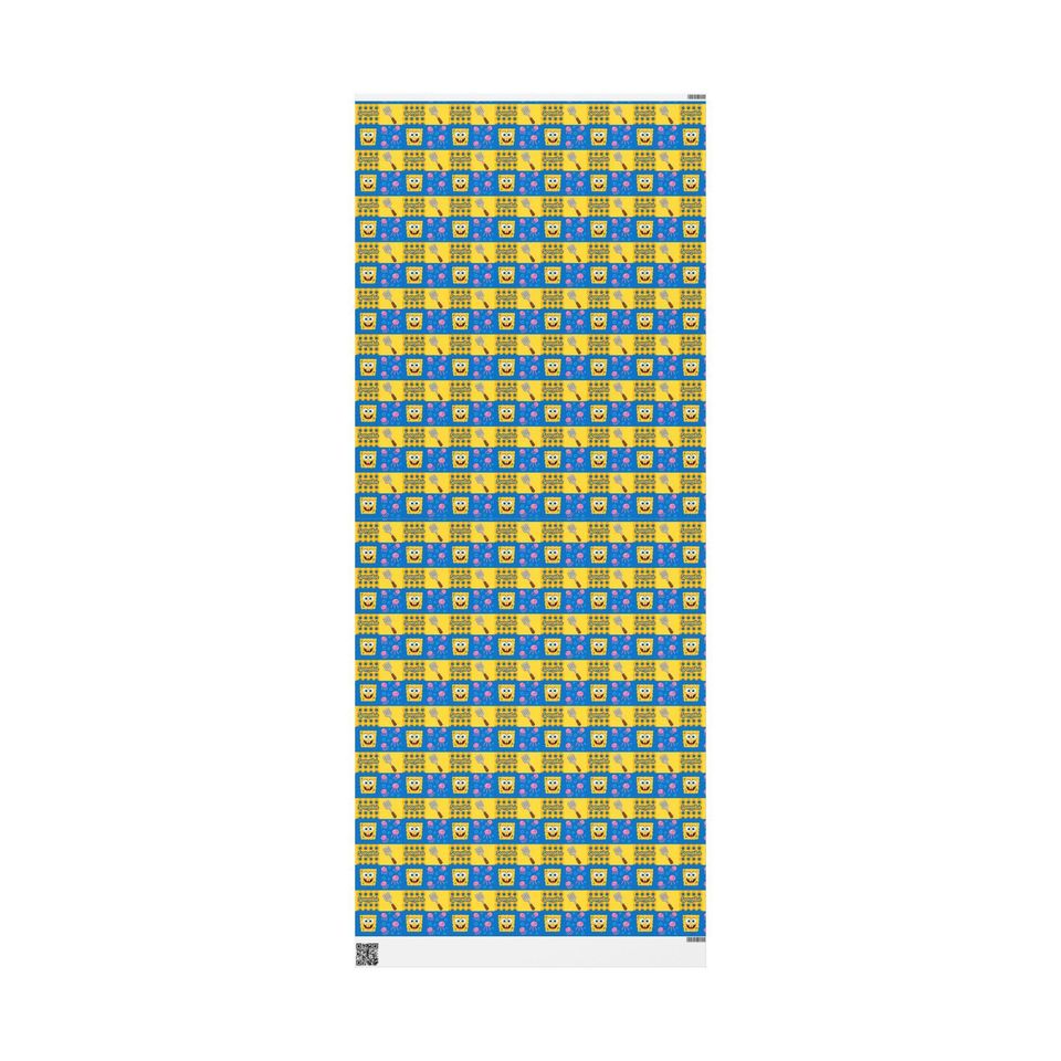 SpongeBob Wrapping Paper: Fun Birthday Gift Wrap for Kids