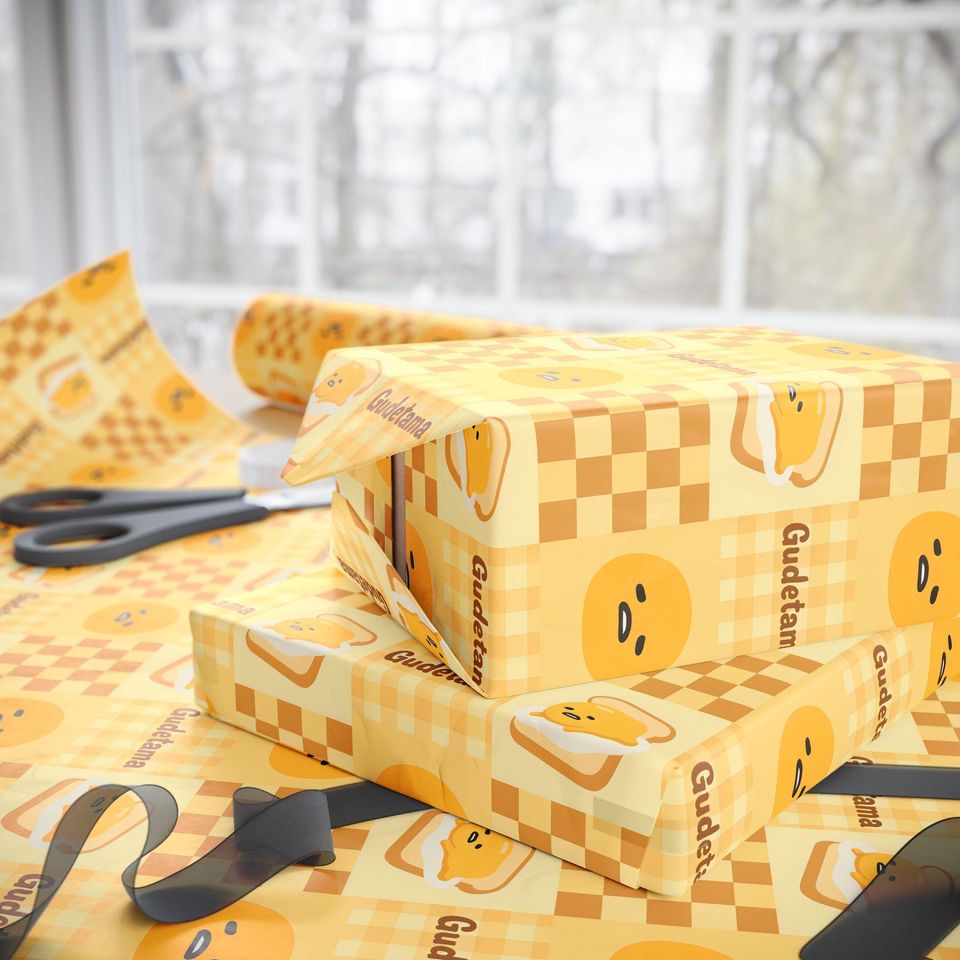 Gudetama Inspired Wrapping Papers: Make Gift Giving Fun and Festive