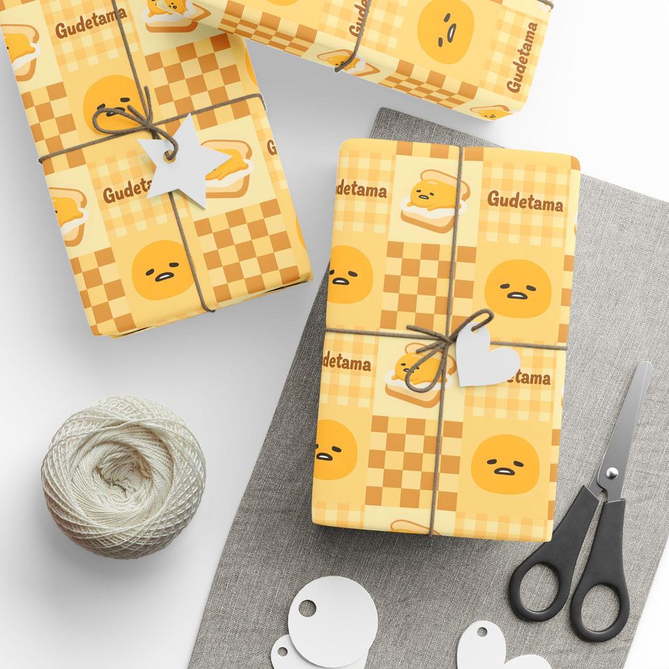 Gudetama Inspired Wrapping Papers: Make Gift Giving Fun and Festive