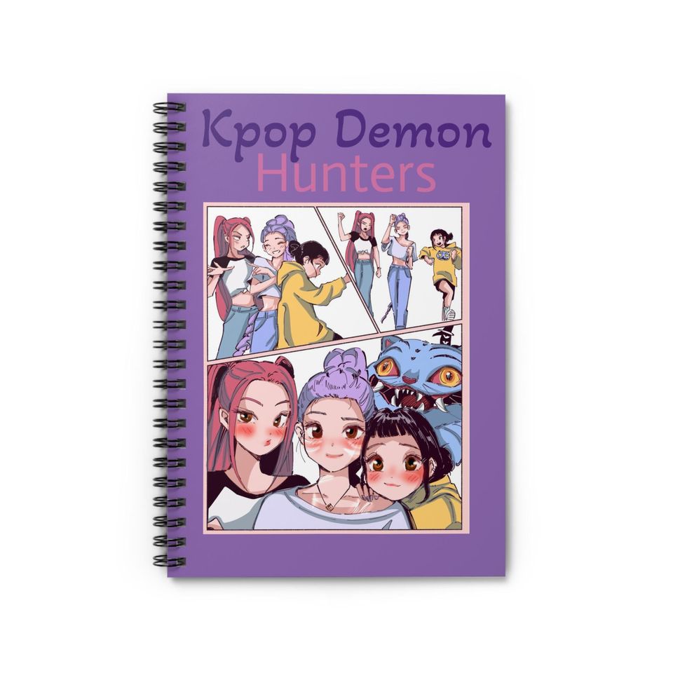 K-Pop Demon Hunters Notebook,huntrix - Creative Writing