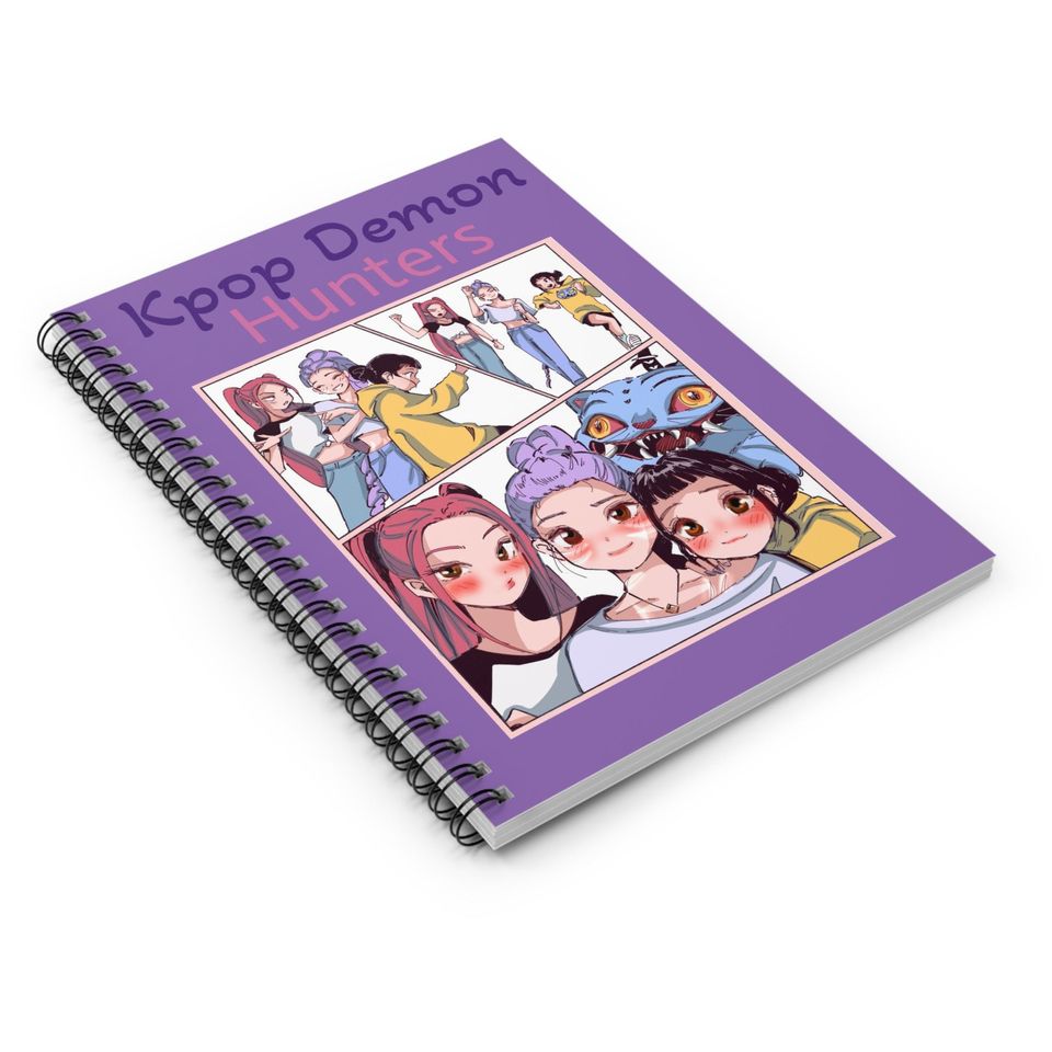 K-Pop Demon Hunters Notebook,huntrix - Creative Writing