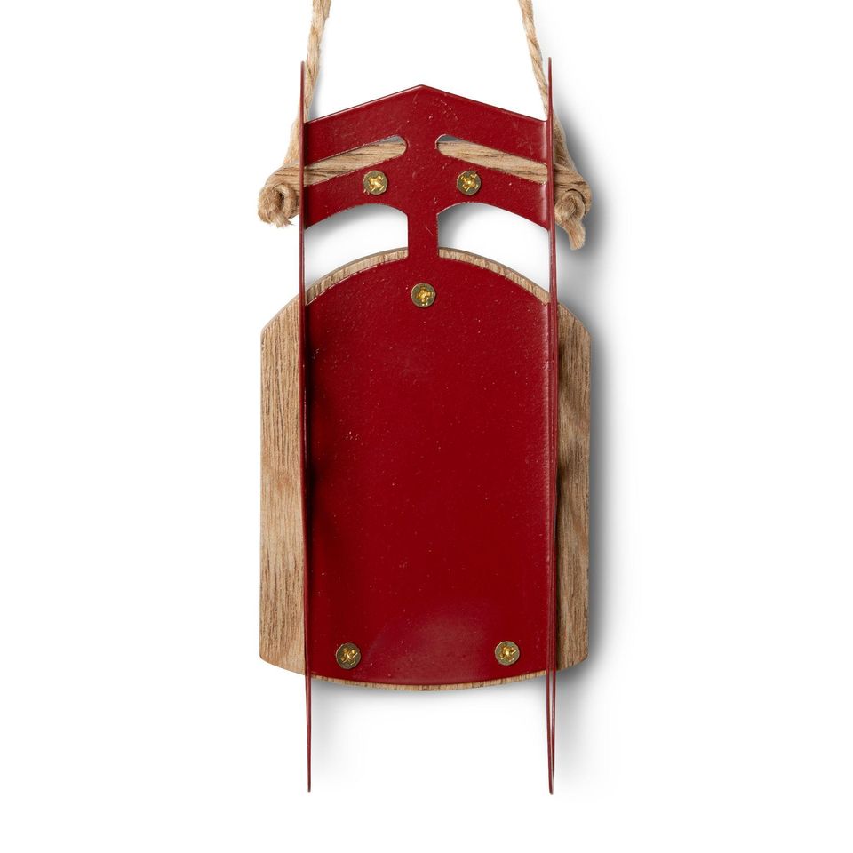 Funny "F*ck Ethan Frome" Sled Ornament: Quirky Holiday Tree Decoration