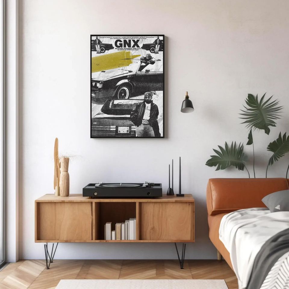Kendrick Lamar GNX album poster, Kendrick Lamar poster