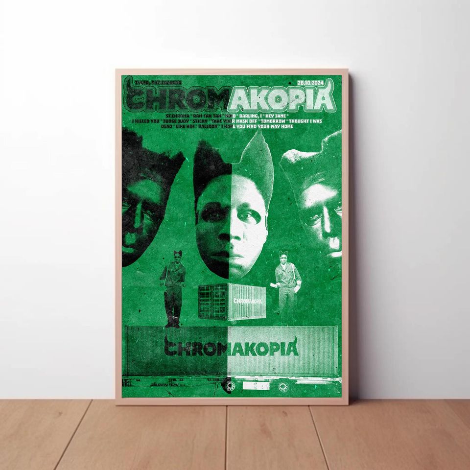Tyler the Creator ,  Chromakopia poster