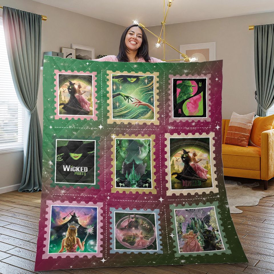 Wicked Musical Fleece Blanket