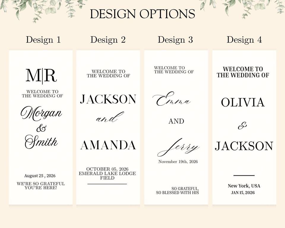 Custom Fabric Wedding Welcome Sign  Modern Polycanvas Wedding Sign  Wedding Banner  Personalised Wedding Decor  Engagement Party Sign