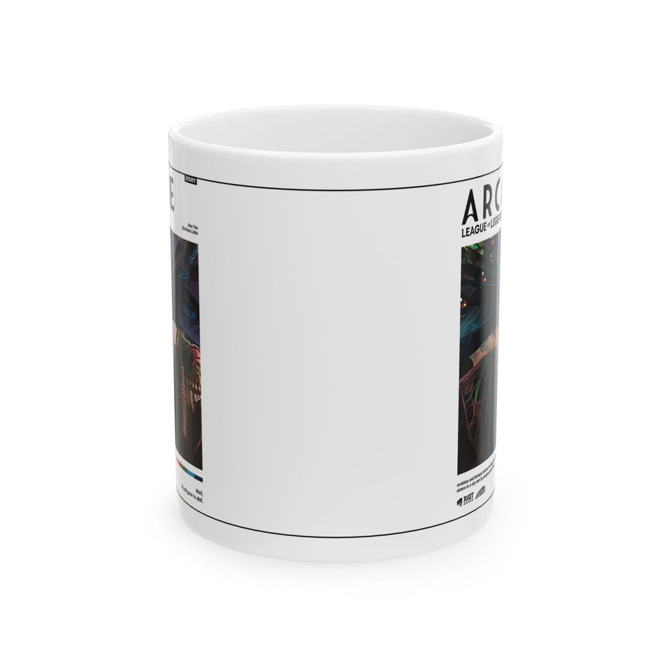Arcane Jinx Mug | League of Legends Anime Coffee Cup, Arcane Merch