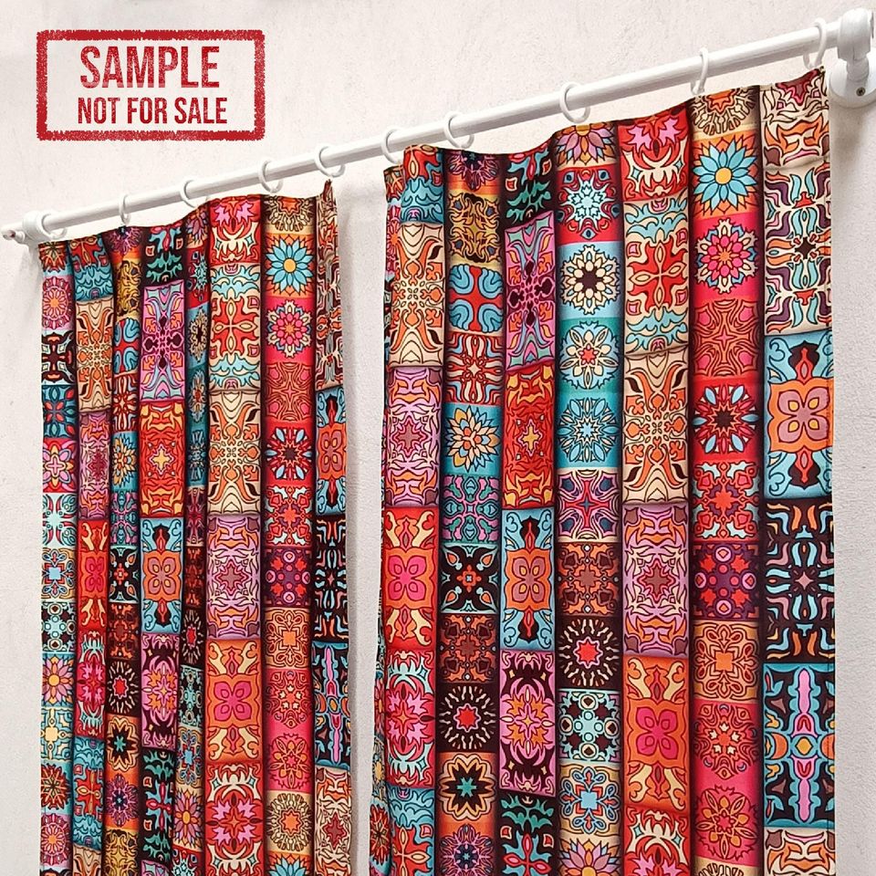 Marvel Themed Window Curtains