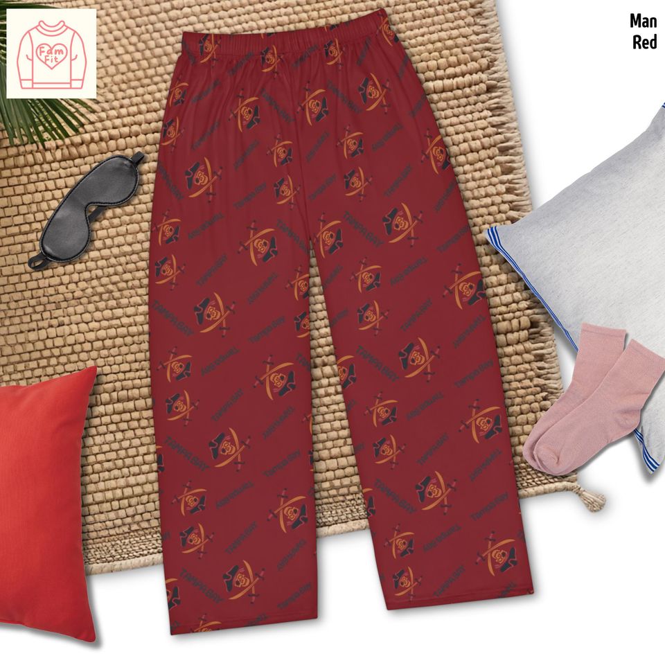 Tampa Bay Pattern Pajama Pants for Women