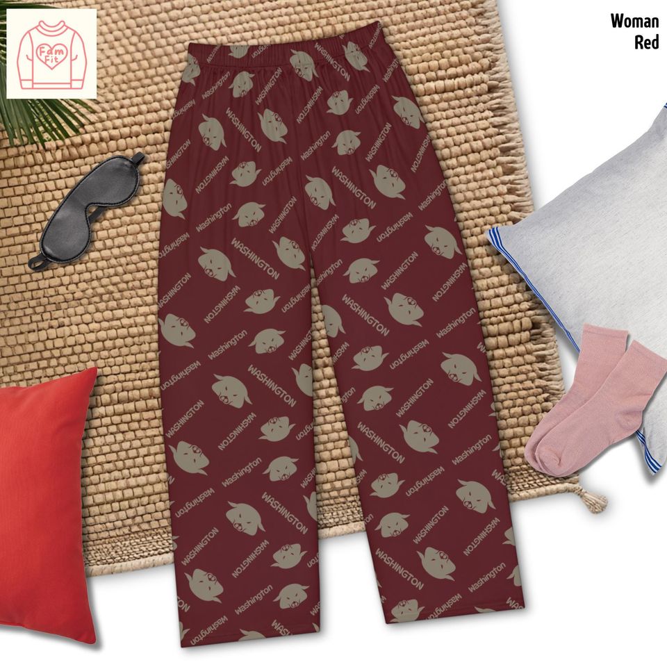 Washington Pattern Women's Pajama Pants