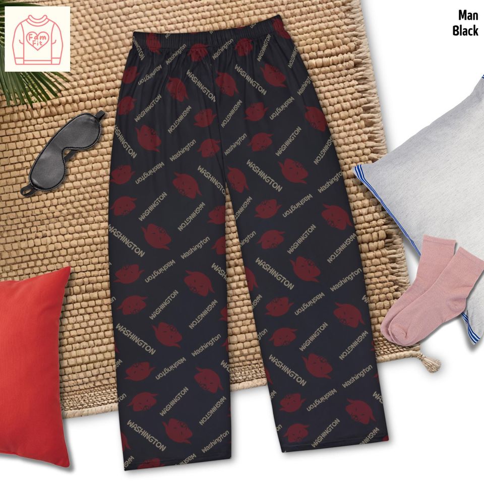 Washington Pattern Women's Pajama Pants