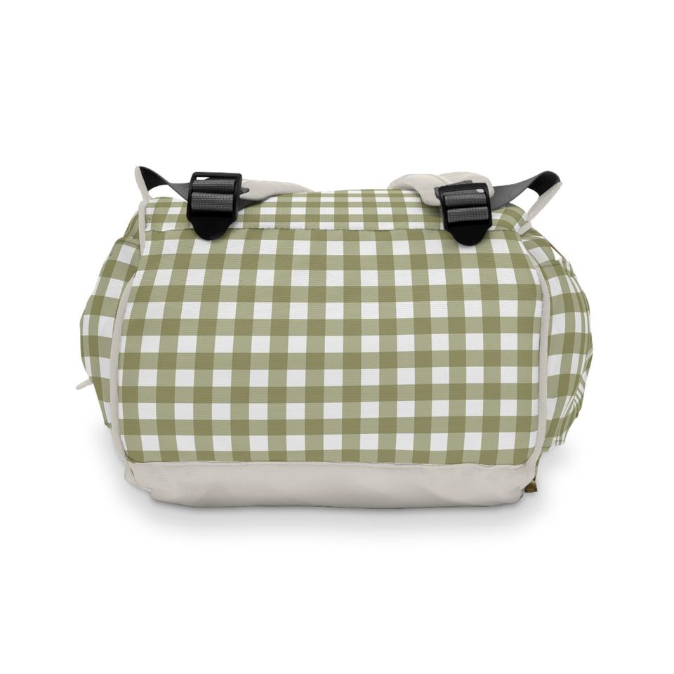Personalized Diaper Bag Backpack, Toile de Jouy Baby Bag