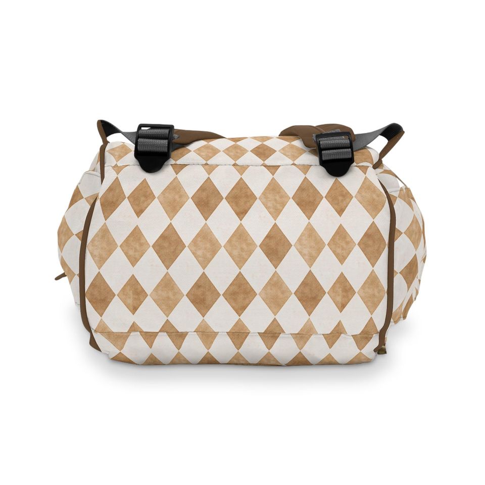 Personalized Vintage Circus Diaper Bag