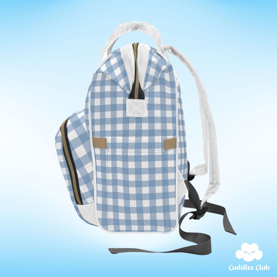 Personalized Golf Teddy Bear Diaper Backpack