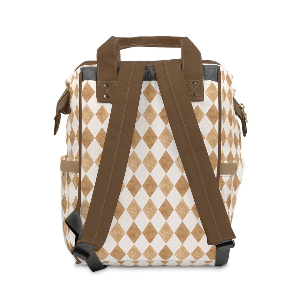 Personalized Vintage Circus Diaper Bag