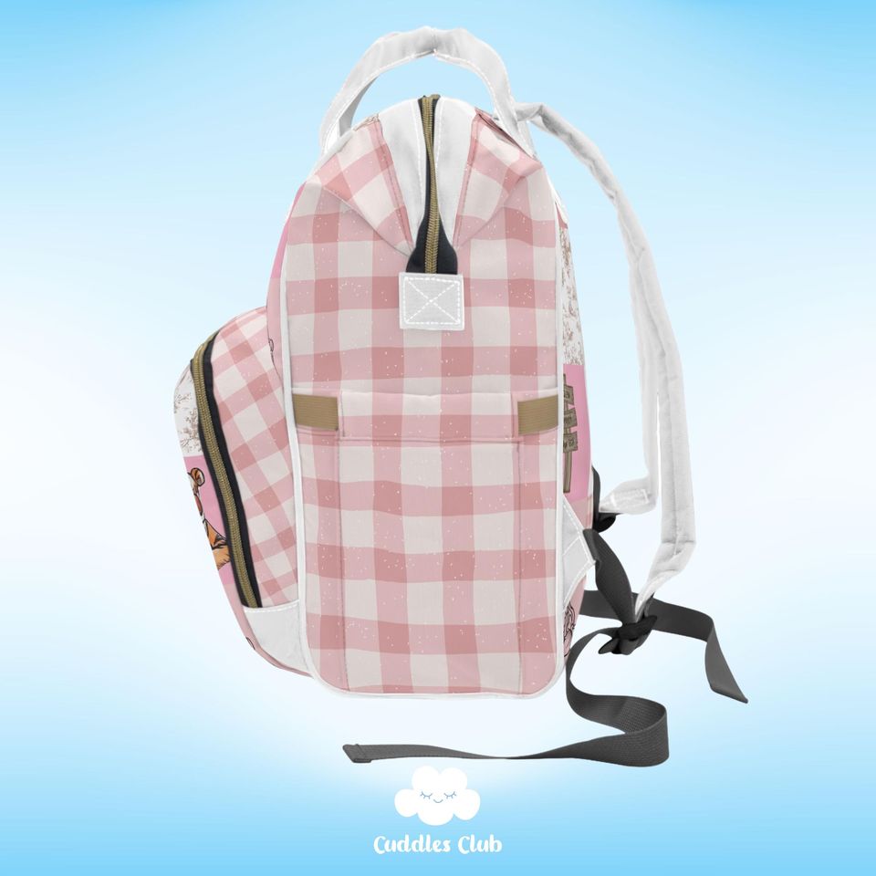Personalized  Winnie The Pooh Diaper Backpack