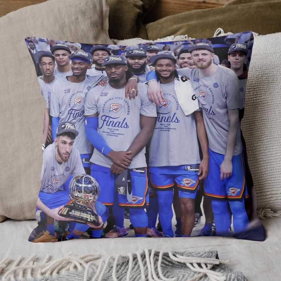 Oklahoma City Championship Pillow: Double-Sided Home Bedroom Decor