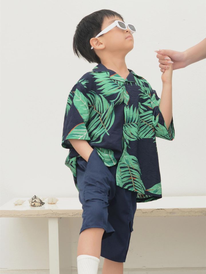 Family Hawaiian Oversized Shirts