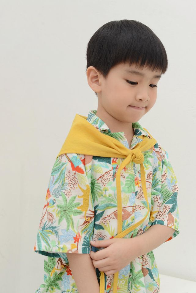 Family Hawaiian Oversized Shirts