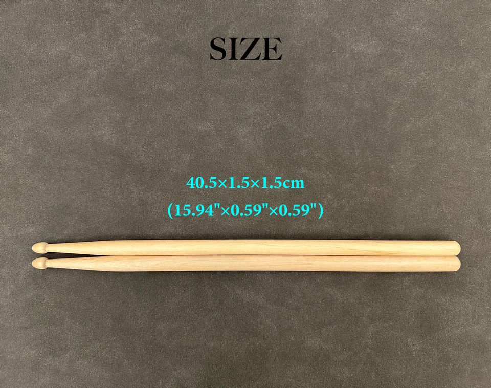 Personalized Wooden Drumsticks with Engraving for Drummers, Custom Musician Gift, Father's Day and Birthday Gift