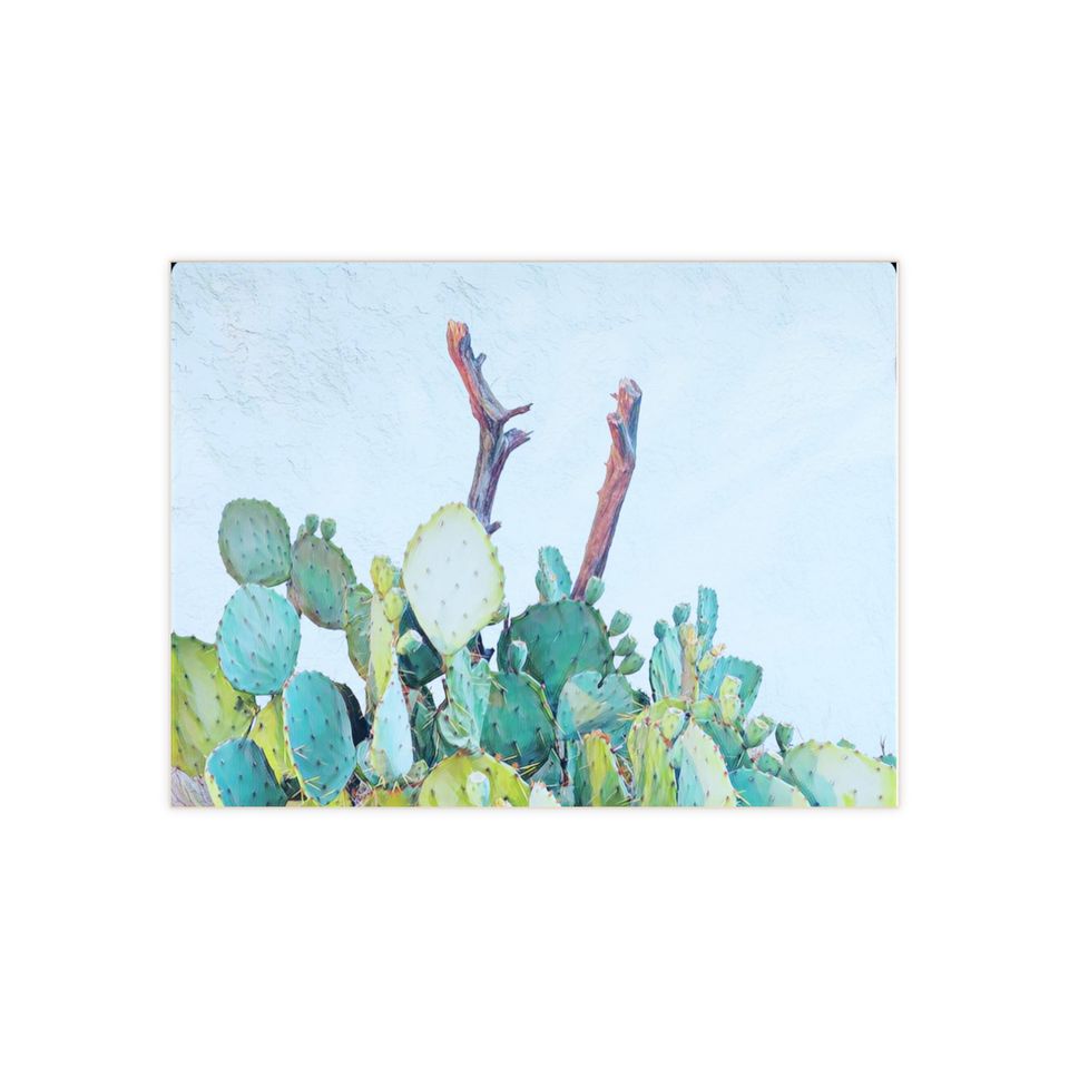 Ceramic Photo Tile - Nopal Cacti 2