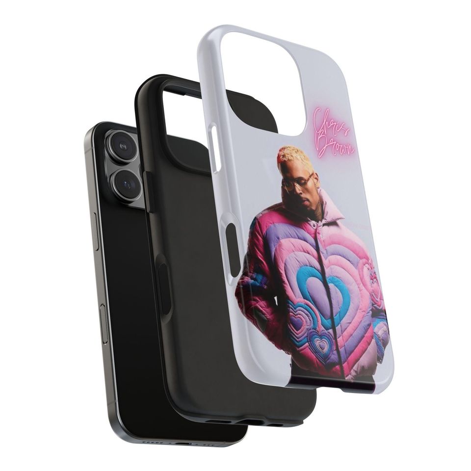 Chris Brown Heart Phone Case