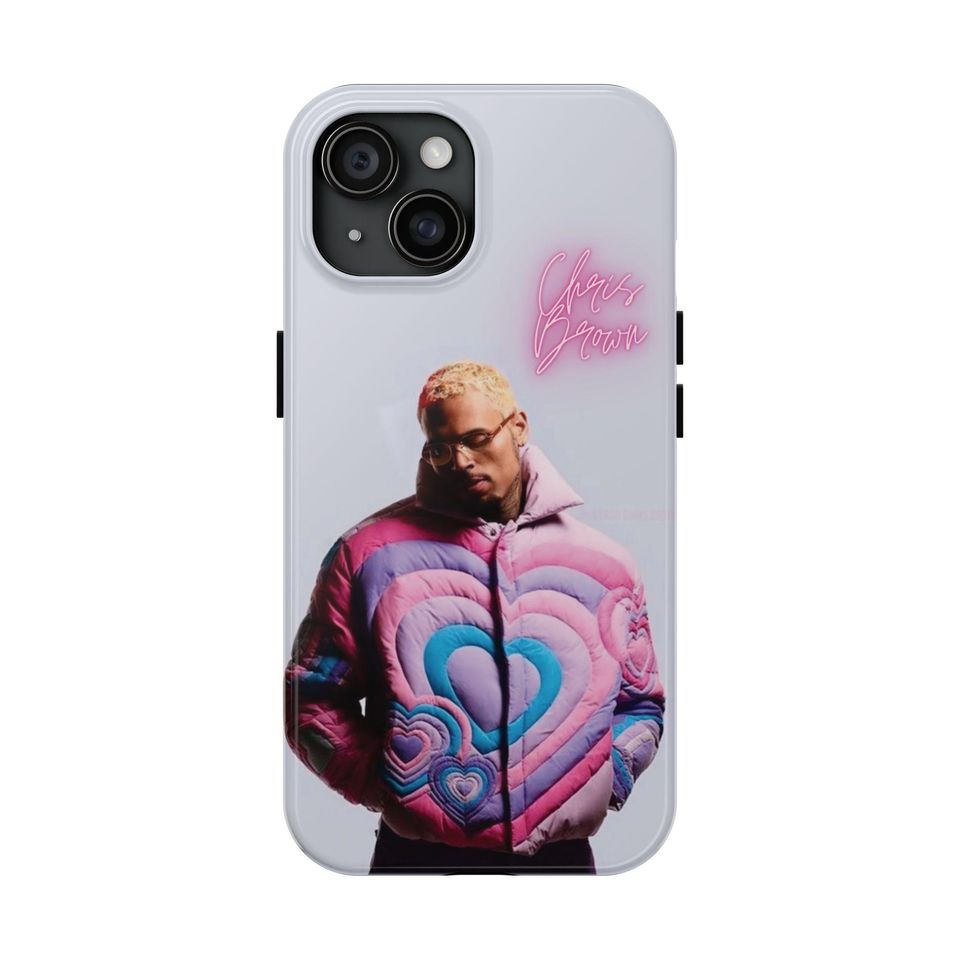 Chris Brown Heart Phone Case