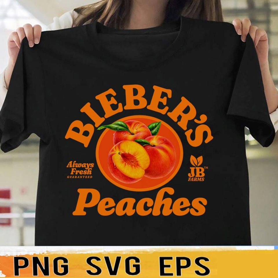 Justin Bieber Peach tshirts
