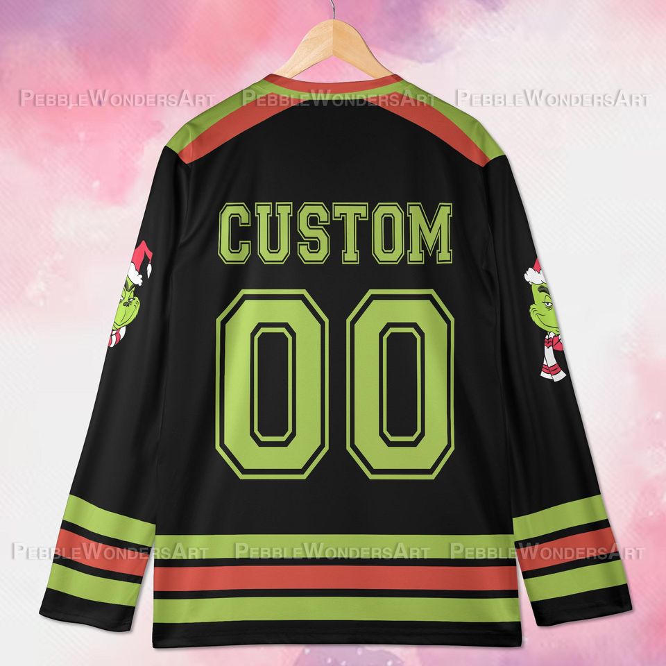 Personalized Grin Hockey Jersey