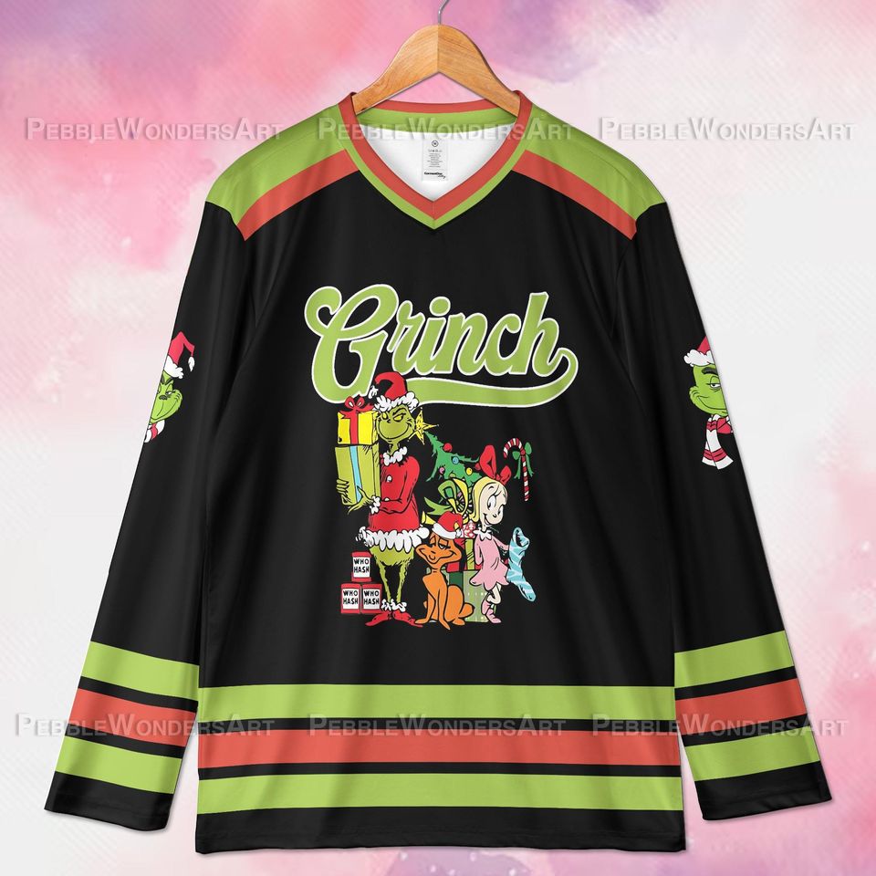 Personalized Grin Hockey Jersey