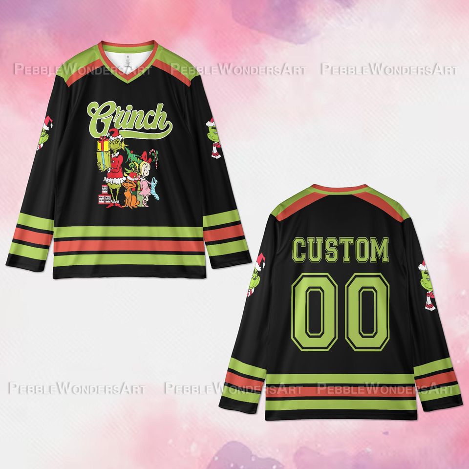 Personalized Grin Hockey Jersey