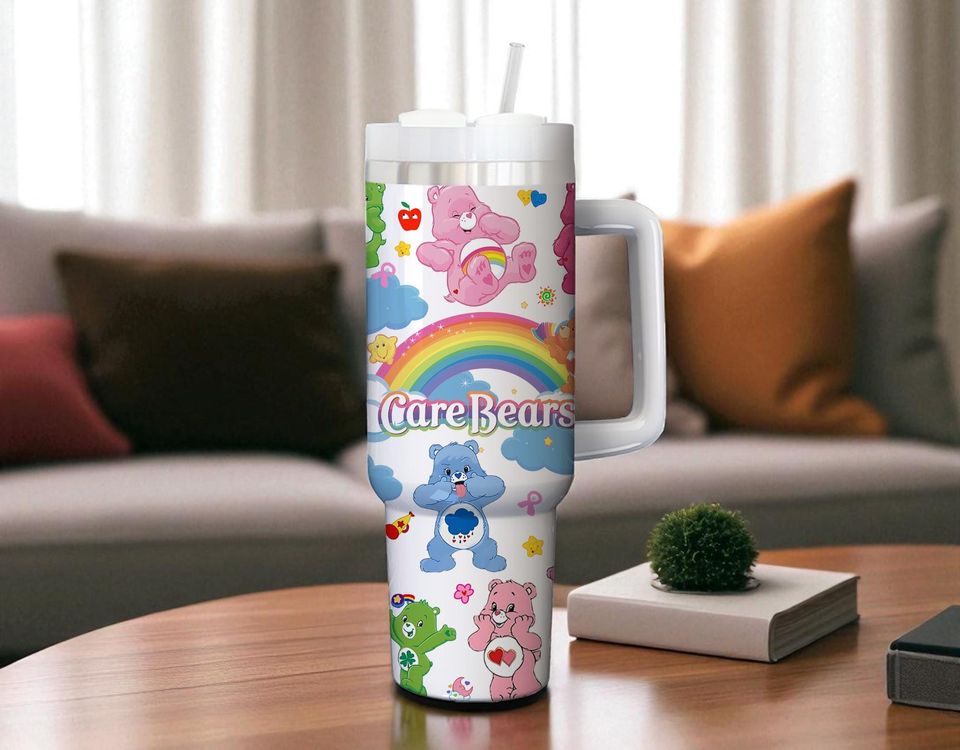 Custom 40oz Bear Sublimation Tumblers