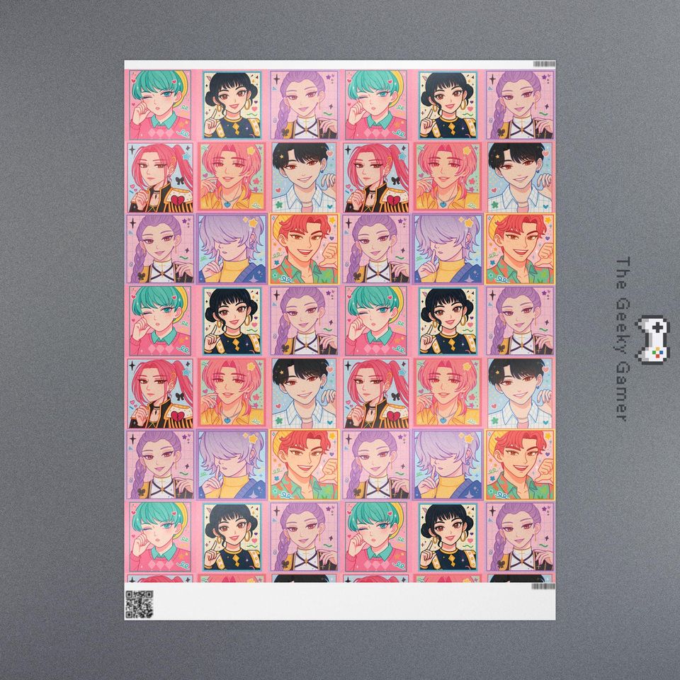 Kpop Anime Wrapping Paper