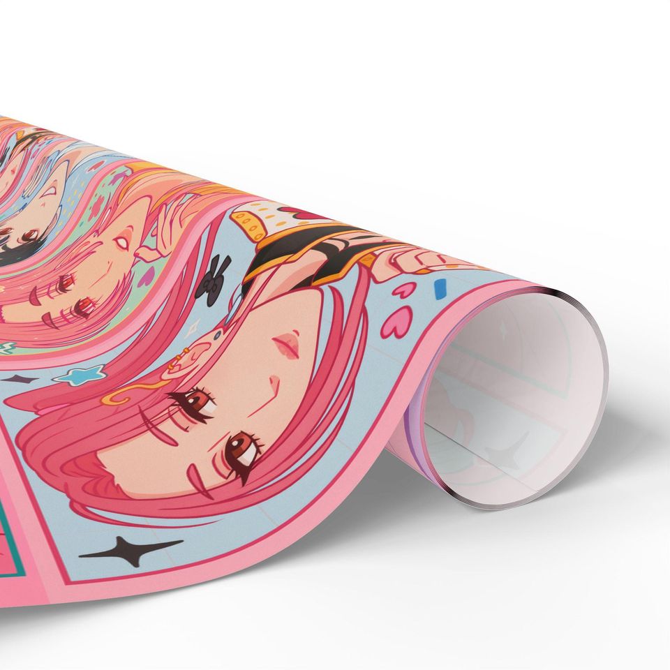 Kpop Anime Wrapping Paper