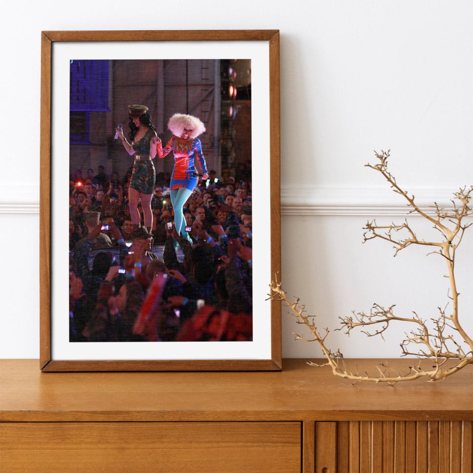 Katy Perry & Nicki Minaj Concert Poster