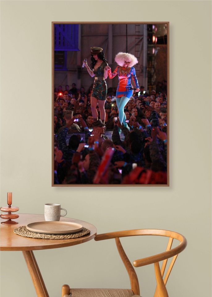 Katy Perry & Nicki Minaj Concert Poster