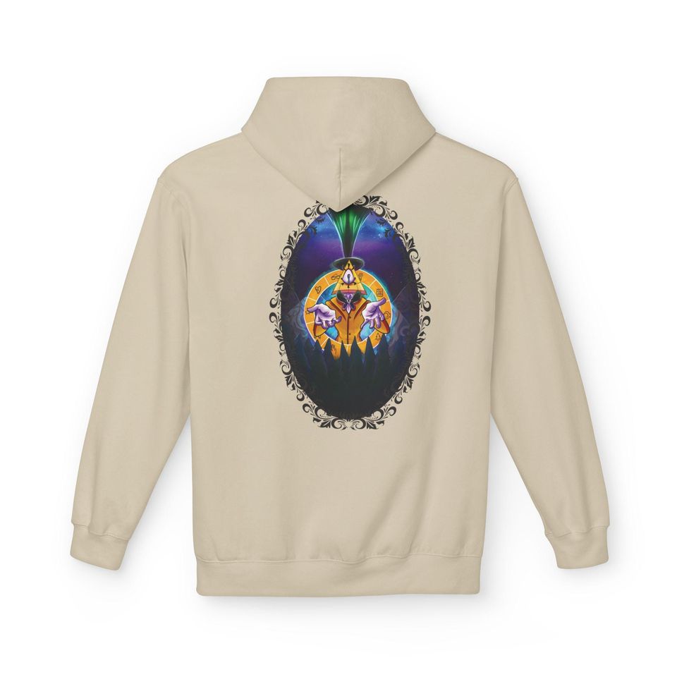Gravity Falls Inspired Hoodie with Mystical Design  Stylish and Comfortable