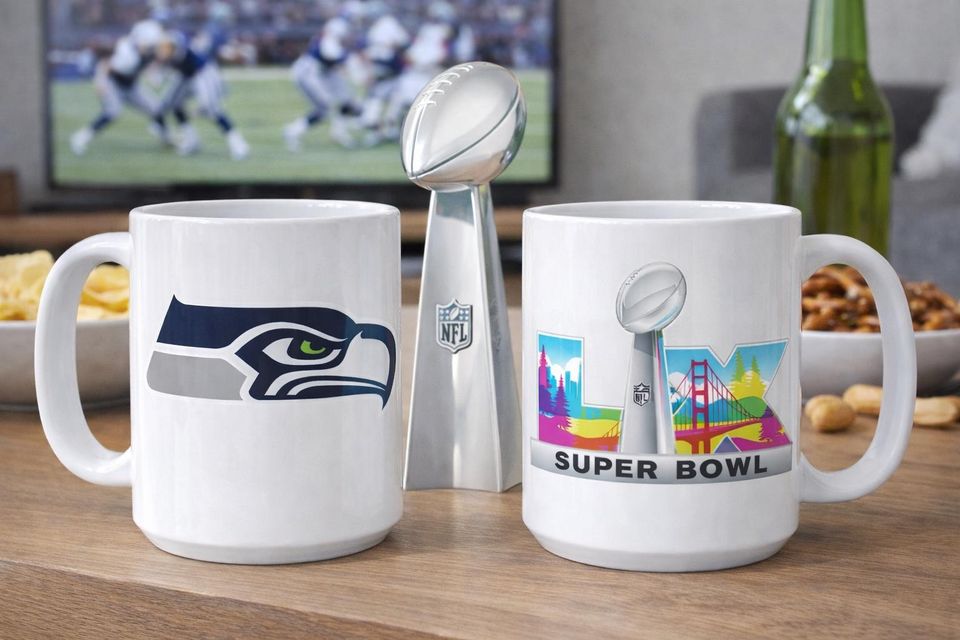 Seahawks Fan Mug  Super Bowl LIX Inspired Coffee Cup