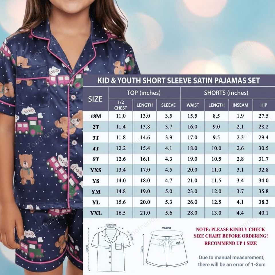 Rock Band Inspired Tre Friend Polyester Pajamas Set