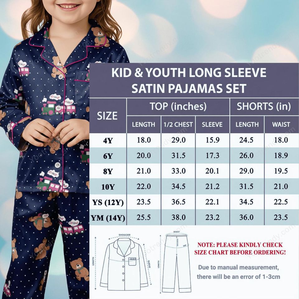 Rock Band Inspired Tre Friend Polyester Pajamas Set