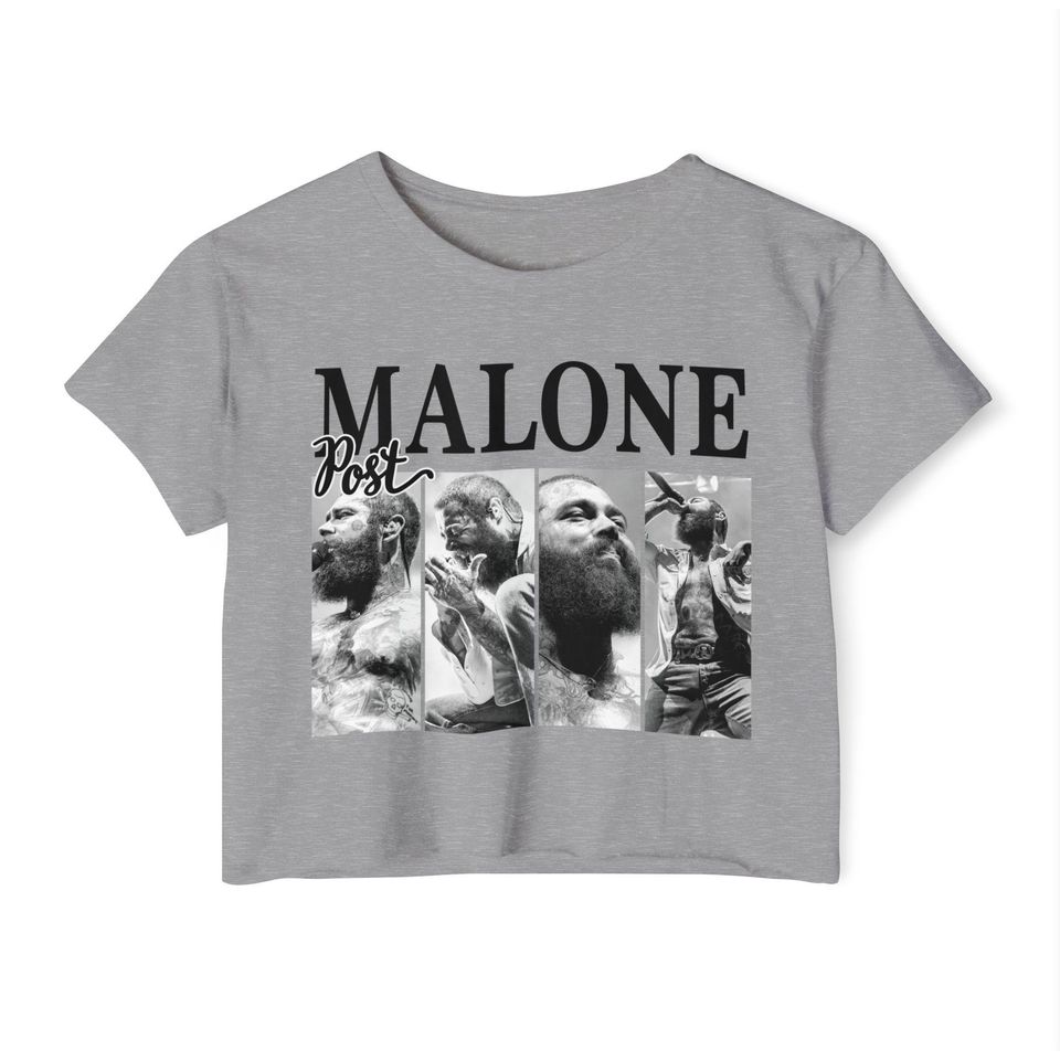 Posty Malone crop shirt tour Post Malone crop top