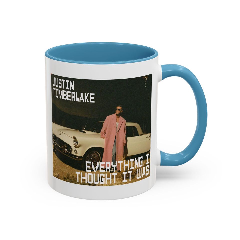 Justin Timberlake mug, Timberlake world tour cup, fan Justin Timberlake Concert JT merch