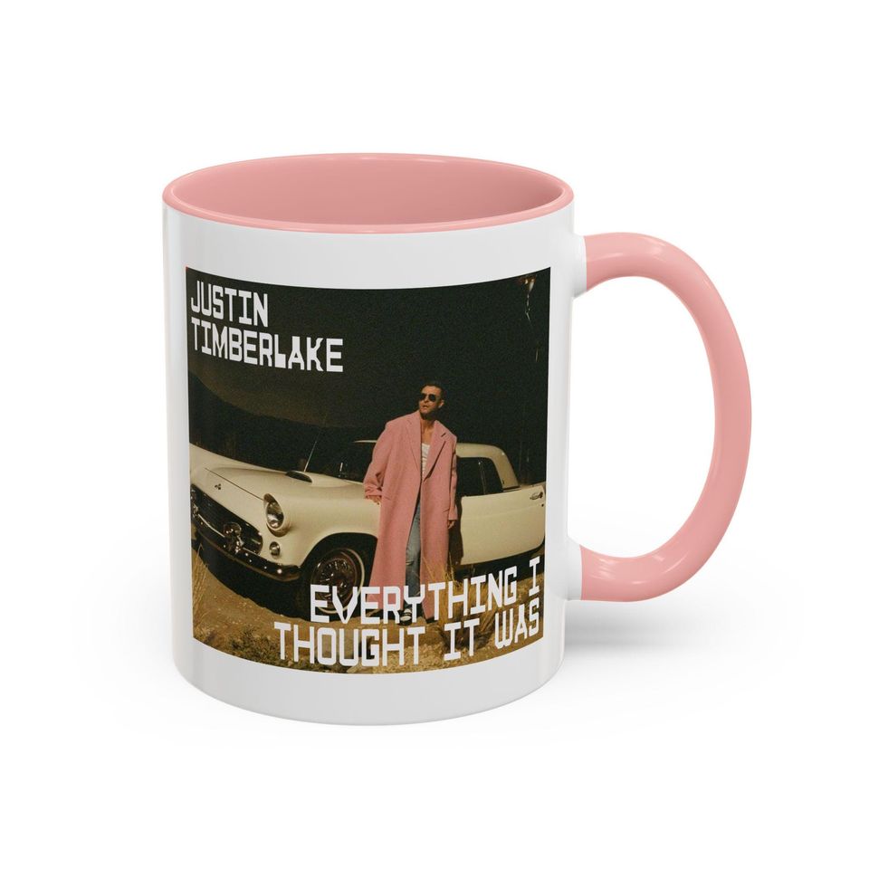 Justin Timberlake mug, Timberlake world tour cup, fan Justin Timberlake Concert JT merch