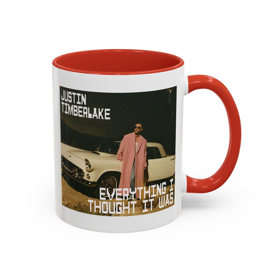 Justin Timberlake mug, Timberlake world tour cup, fan Justin Timberlake Concert JT merch