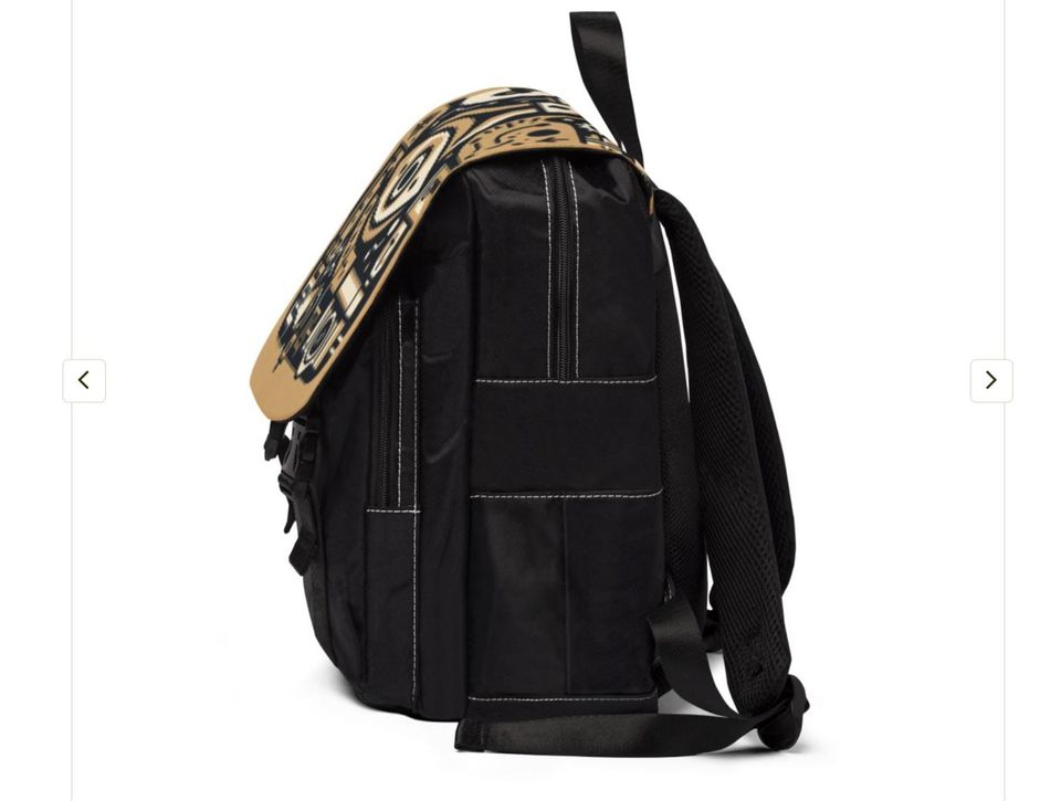 Retro Unisex Casual Shoulder Backpack