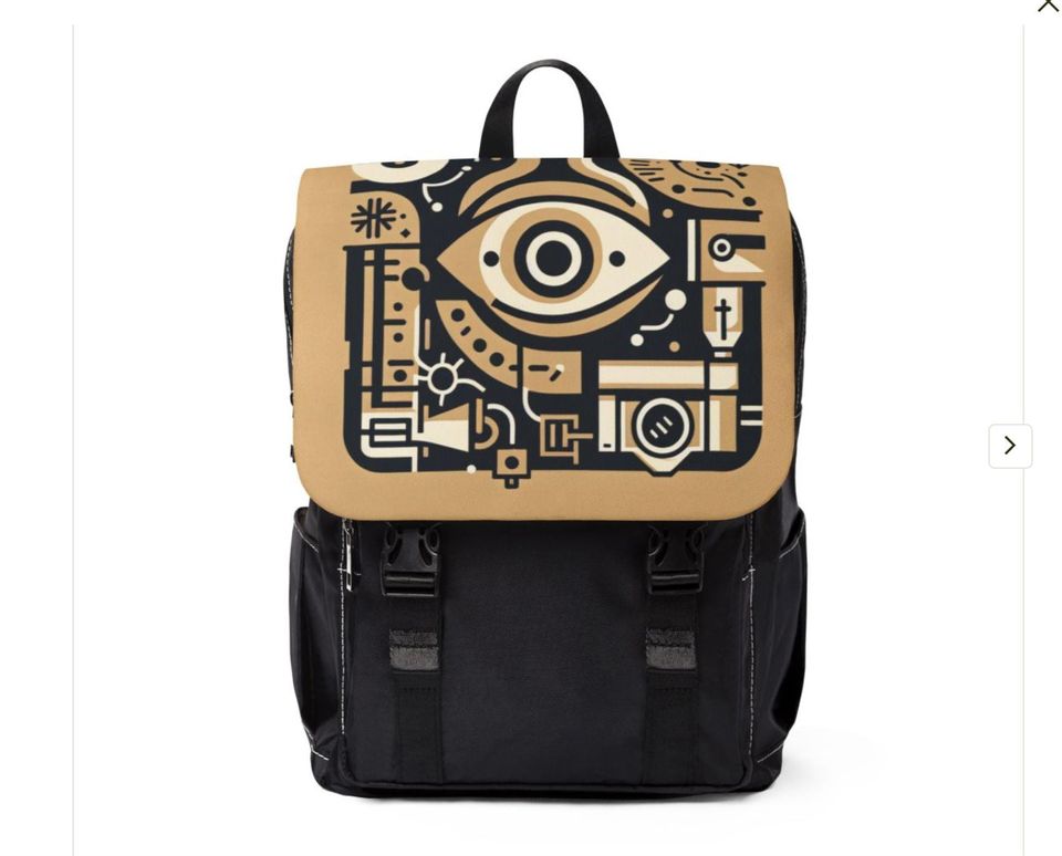 Retro Unisex Casual Shoulder Backpack