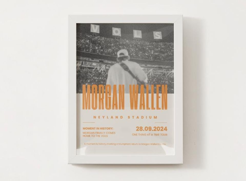 Wallen Western Neyland Stadium Matte Poster