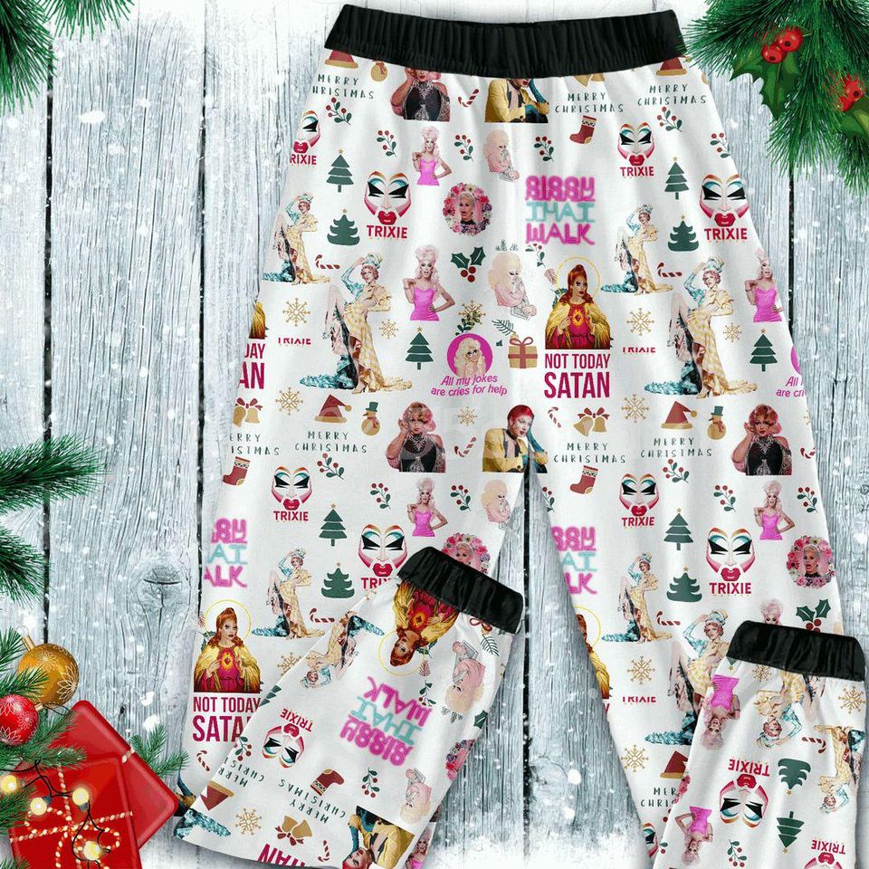 RuPaul Drag Race Christmas Pajamas for Family Matching
