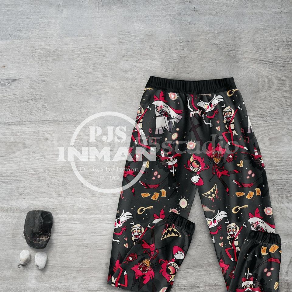 Hazbin Hotel Themed Family Pajamas Set