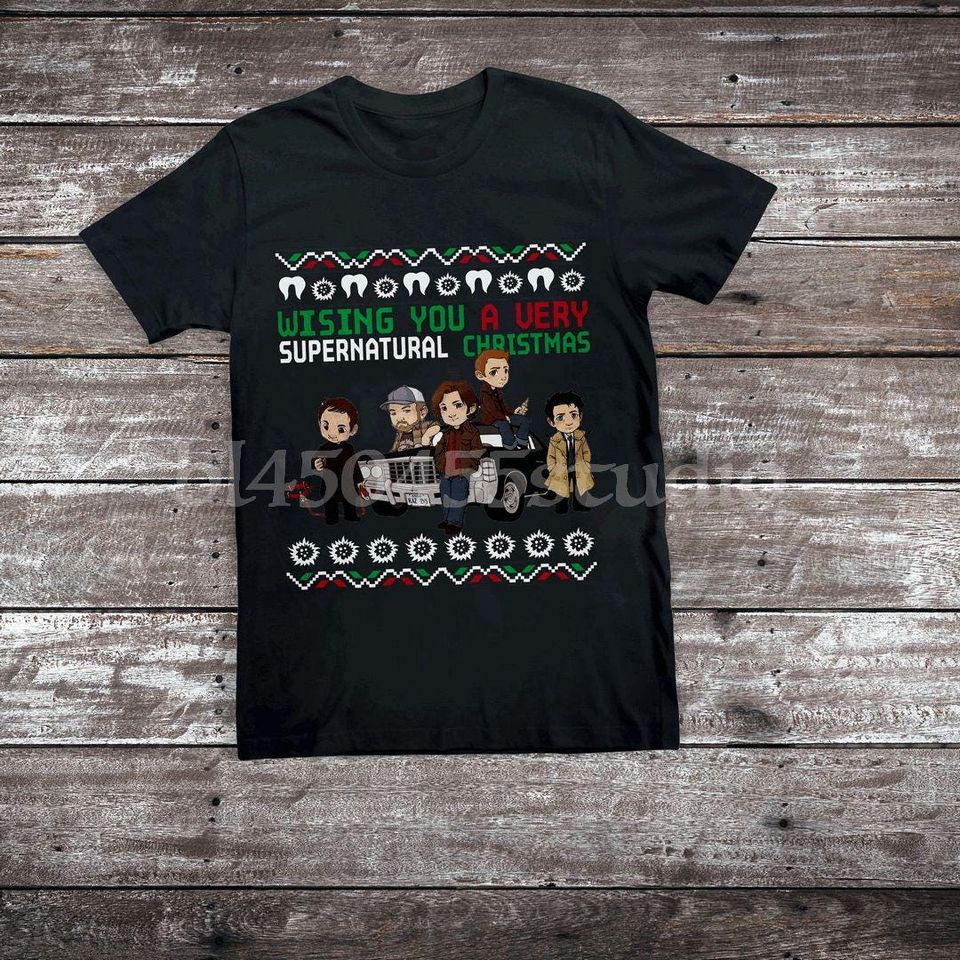 Supernatural Family Christmas Pajamas Set